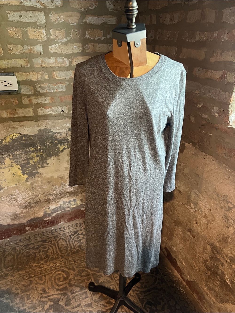 Current/Elliott t-shirt dress. 3/4 length sleeves. Size 2.